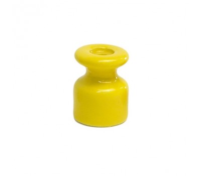 Изолятор керамический 24х19 желтый