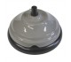 Чашка потолочная, керамическая, на 1 выход, d=115mm, серая/тонировка венге