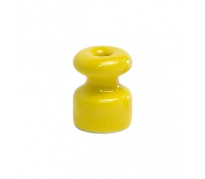 Изолятор керамический 23х18 желтый