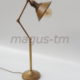 Лампа настольная, Magus Brass, латунь